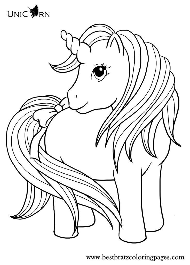 Printable Coloring Pages For Kids Unicorn
 Unicorn Coloring Pages For Kids Coloring Home