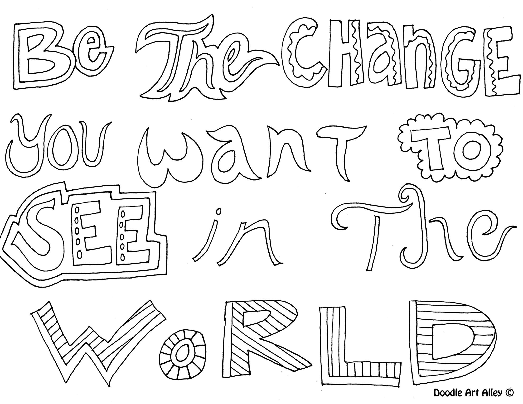 Printable Coloring Pages For Teens No Words
 Inspirational Quotes Coloring Pages QuotesGram