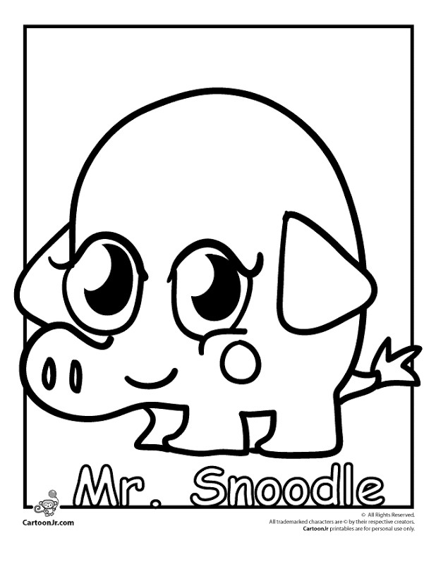 Printable Coloring Pages Of Moshlings
 Coloring Pages Monsters Best Coloring Pages Collections