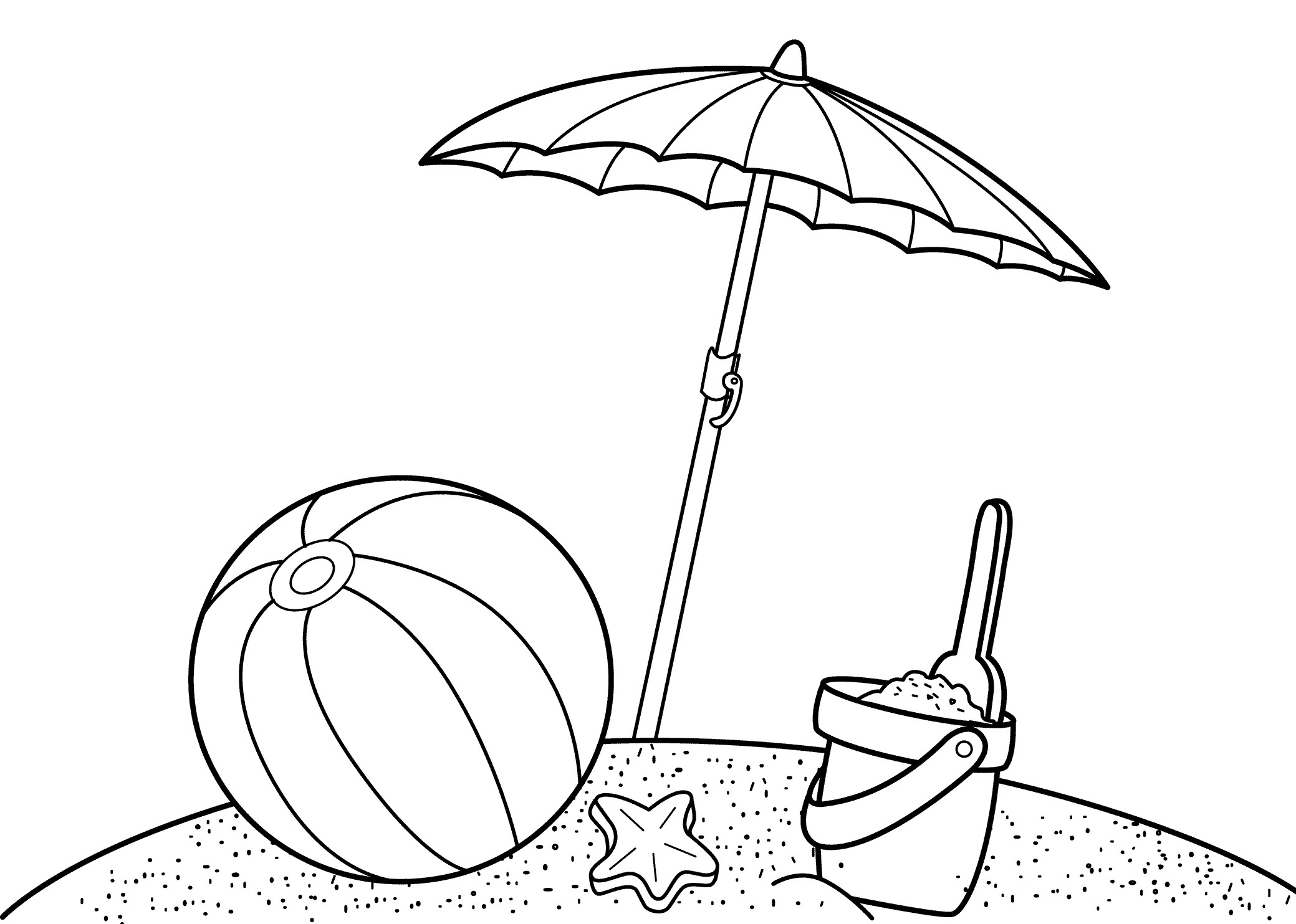 Printable Coloring Pages Summer
 Download Free Printable Summer Coloring Pages for Kids