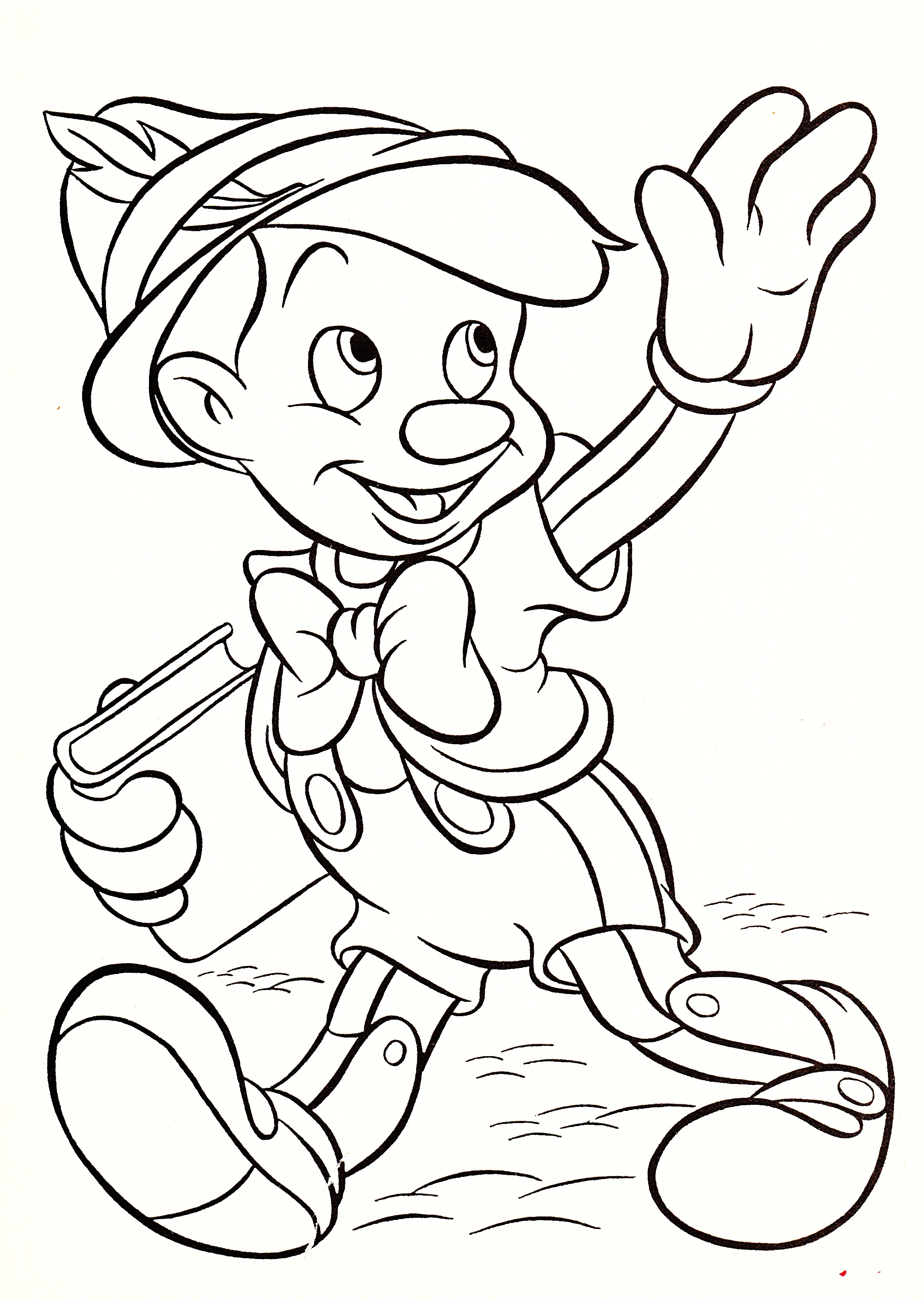 Printable Coloring Sheets Disney
 Colouring Pages Disney Characters Printable The Color Panda