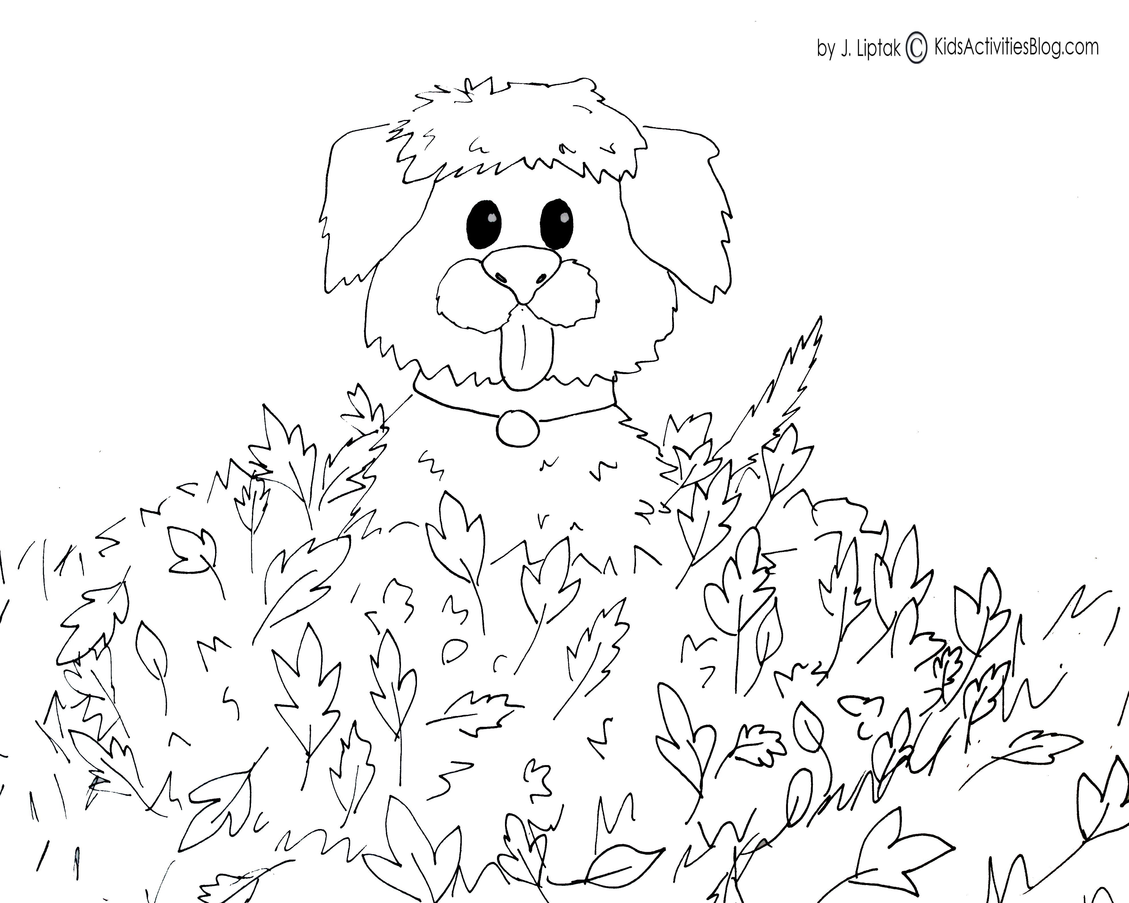 Printable Coloring Sheets For Fall
 Fall Free Printables For Kids