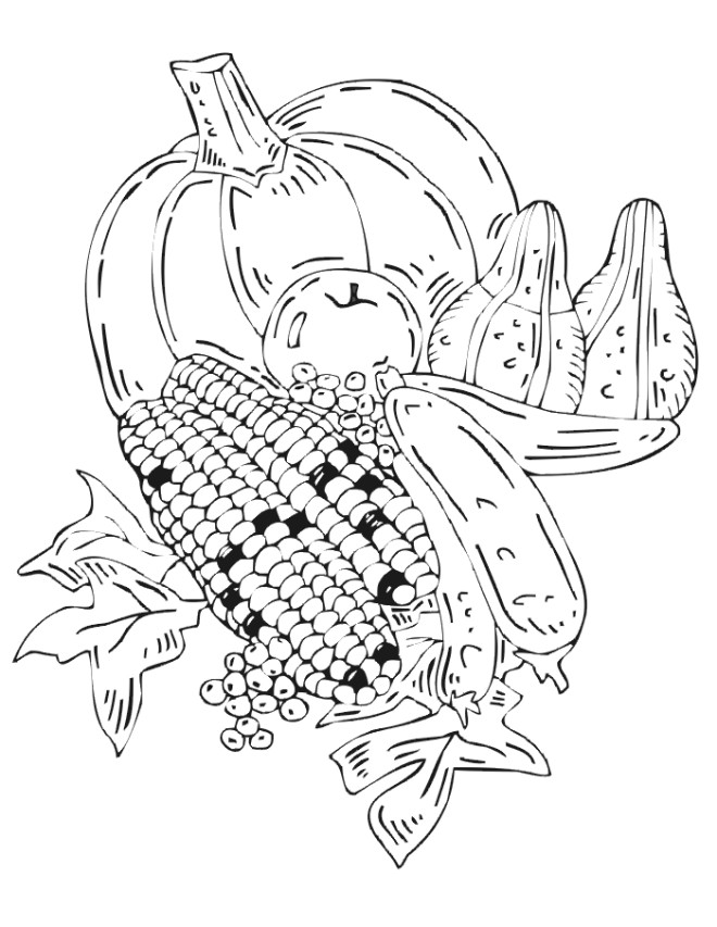 Printable Coloring Sheets For Fall
 Free Printable Fall Coloring Pages for Kids Best