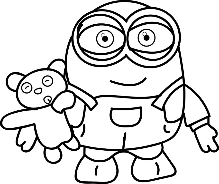 Printable Minions Coloring Pages
 Minion Coloring Pages Best Coloring Pages For Kids