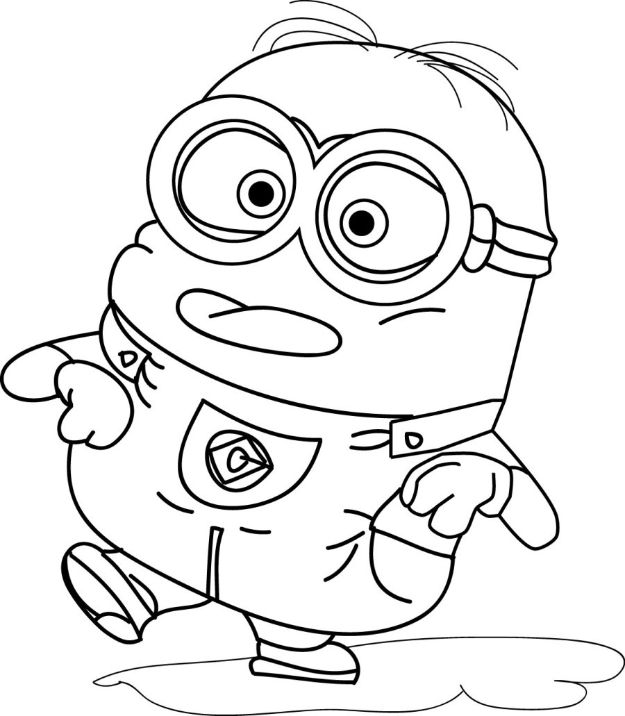 Printable Minions Coloring Pages
 Minion Coloring Pages Best Coloring Pages For Kids