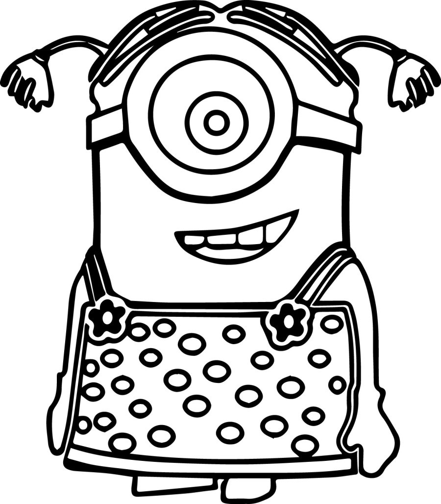 Printable Minions Coloring Pages
 Minion Coloring Pages Best Coloring Pages For Kids