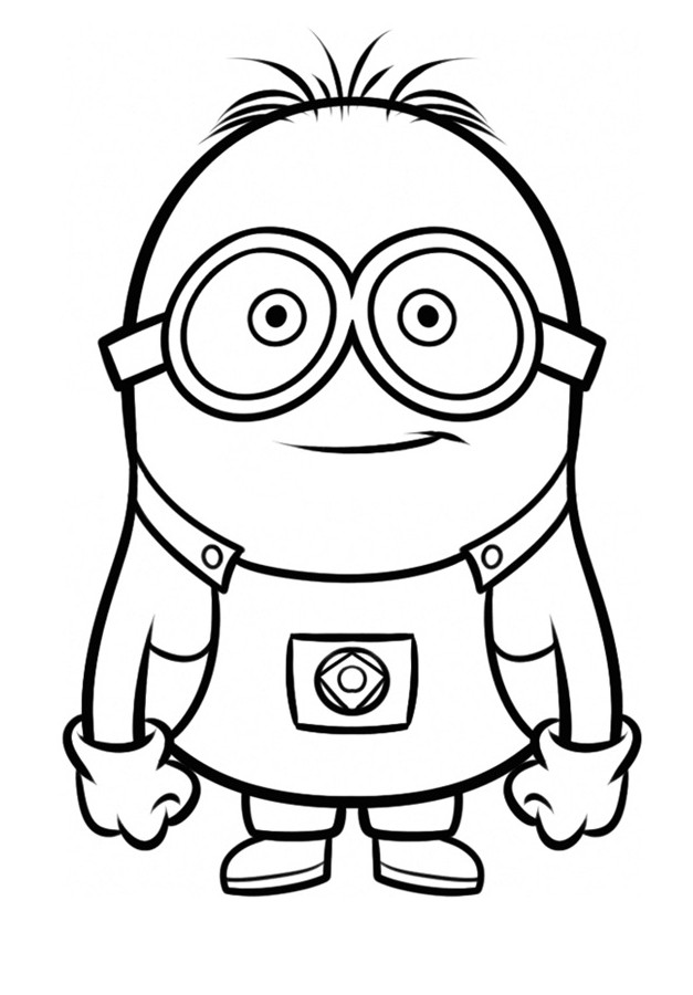 Printable Minions Coloring Pages
 Minion Coloring Pages Best Coloring Pages For Kids