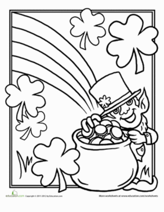 Printable St Patrick Day Coloring Pages
 12 St Patrick’s Day Printable Coloring Pages for Adults