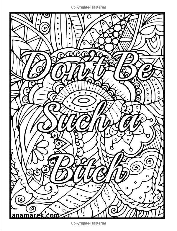 Profanity Coloring Book
 Profanity Coloring Book coloring page