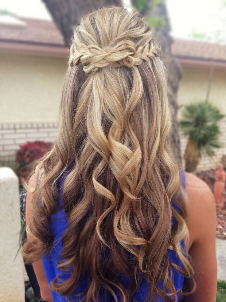 Prom Braid Hairstyle
 15 Latest Half Up Half Down Wedding Hairstyles for Trendy