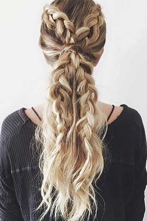 Prom Braid Hairstyle
 20 Best Prom Braided Hairstyles