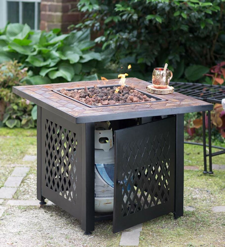 Best ideas about Propane Fire Pit Table
. Save or Pin Mosaic Tile Propane Gas Fire Pit Table Now.
