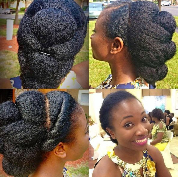Protective Hairstyles For Natural Hair Growth
 17 Best images about Style for Natural Hair Growth Stage