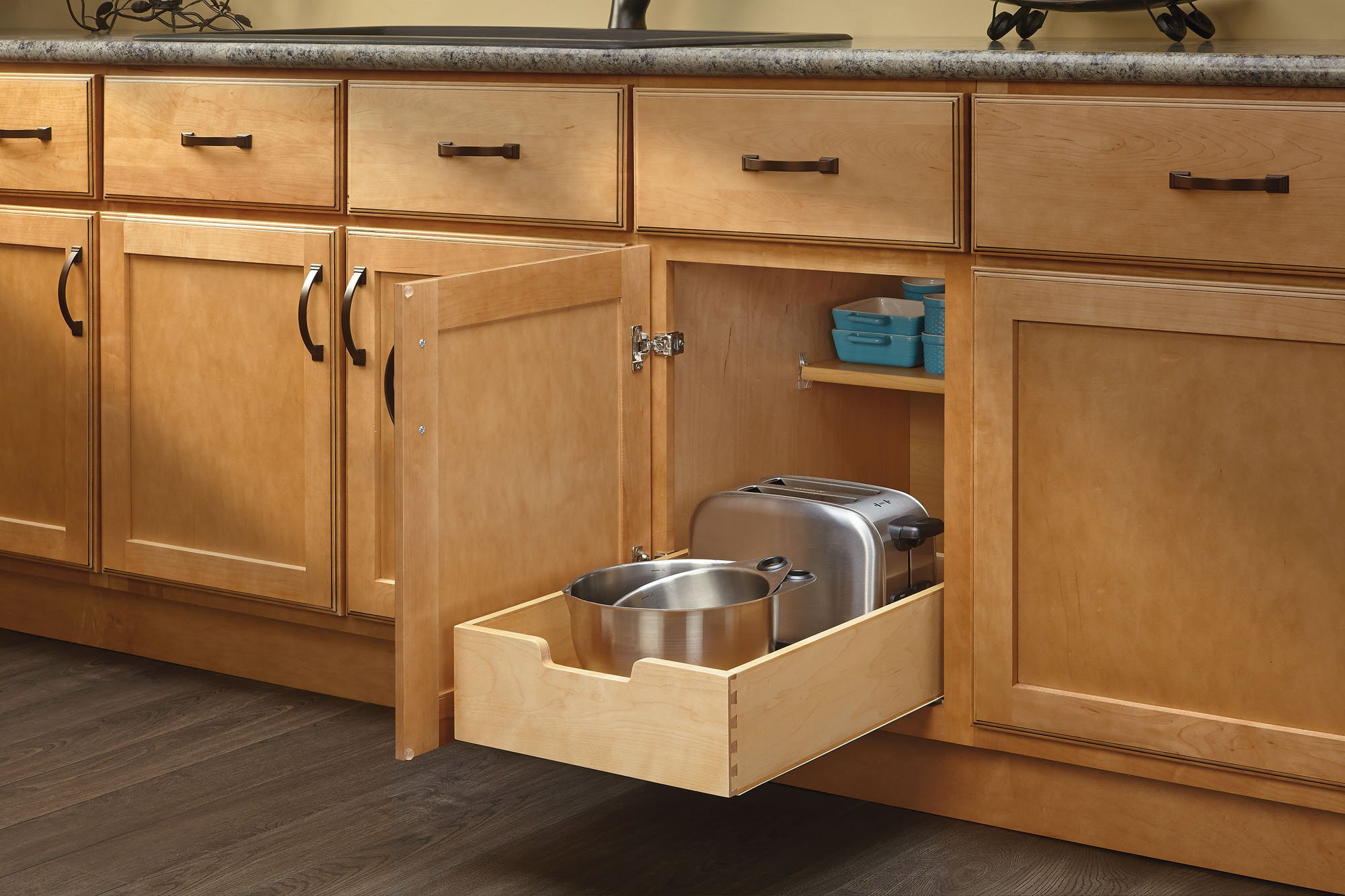 Best ideas about Pull Out Drawers For Kitchen Cabinets
. Save or Pin Rev A Shelf 4WDB 15 Medium Wood Base Cabinet Pull Out Now.