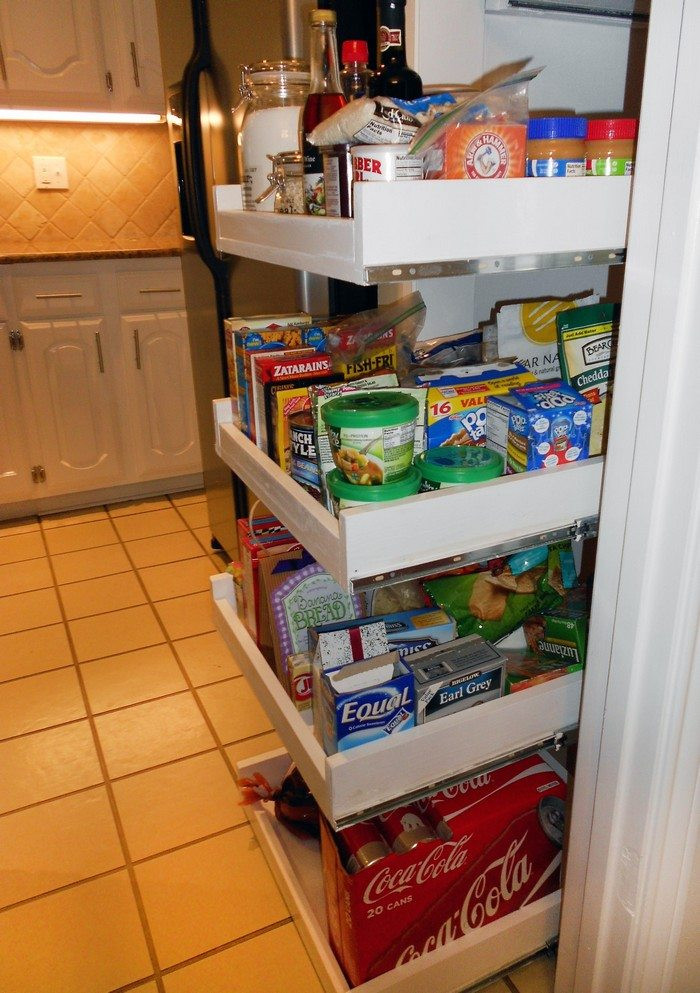 Best ideas about Pull Out Drawers For Pantry
. Save or Pin How to build pull out pantry shelves Now.