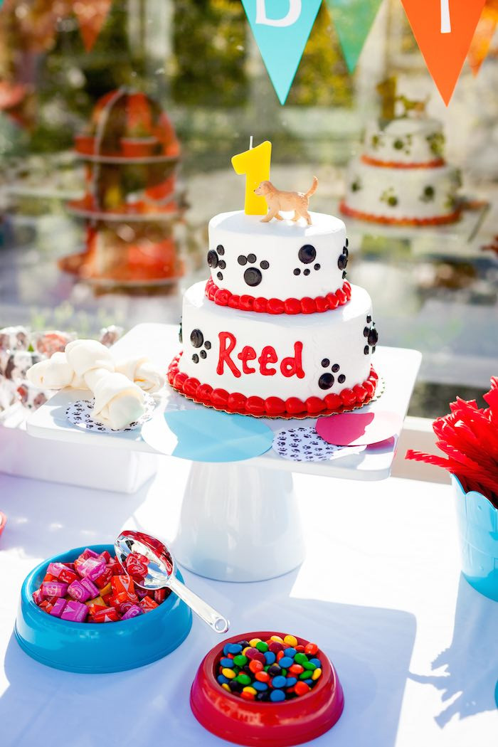 Best ideas about Puppy Birthday Party
. Save or Pin Kara s Party Ideas Puppy Themed 1st Birthday Party Now.