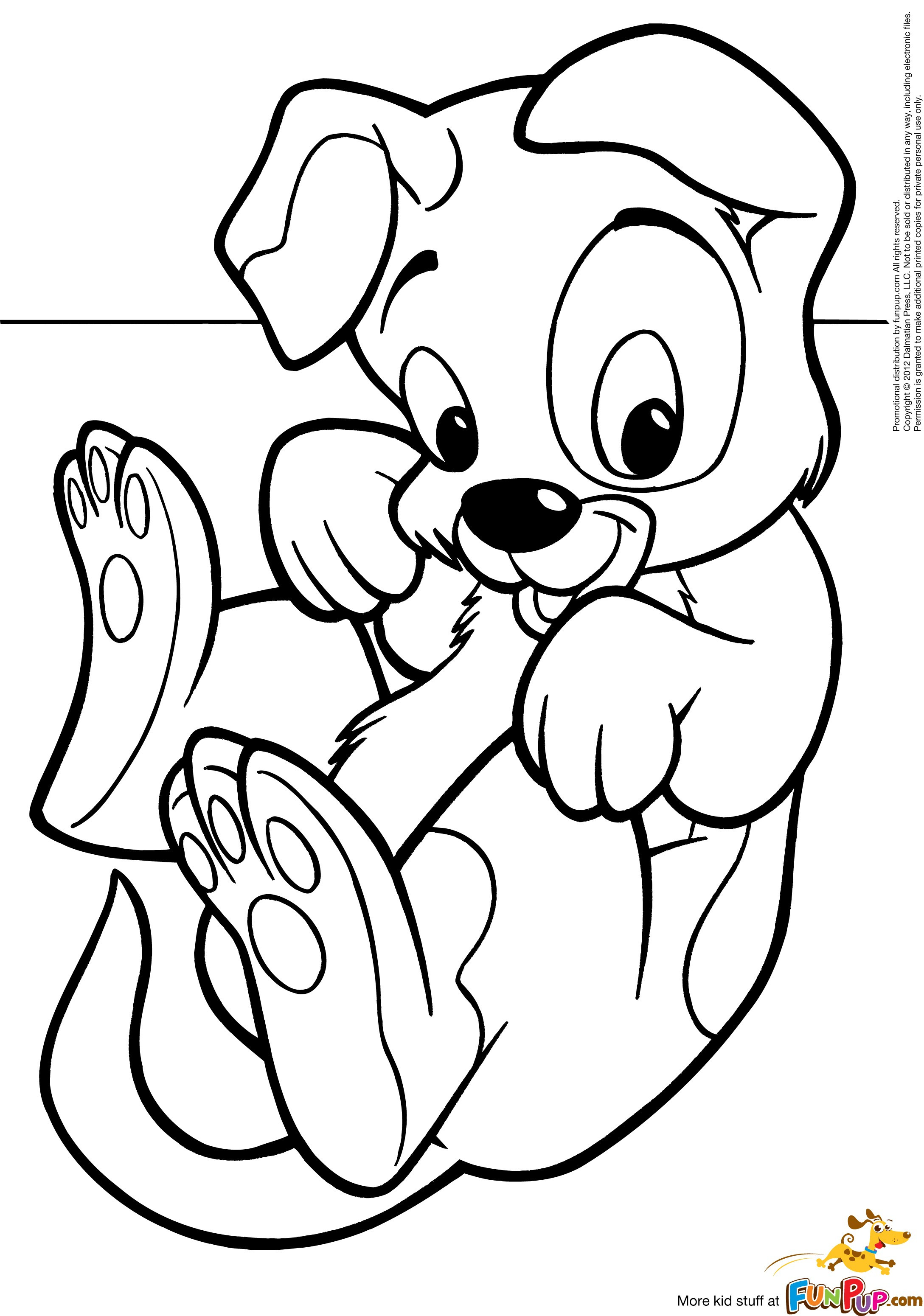 Puppy Coloring Book
 puppy coloring pages Free