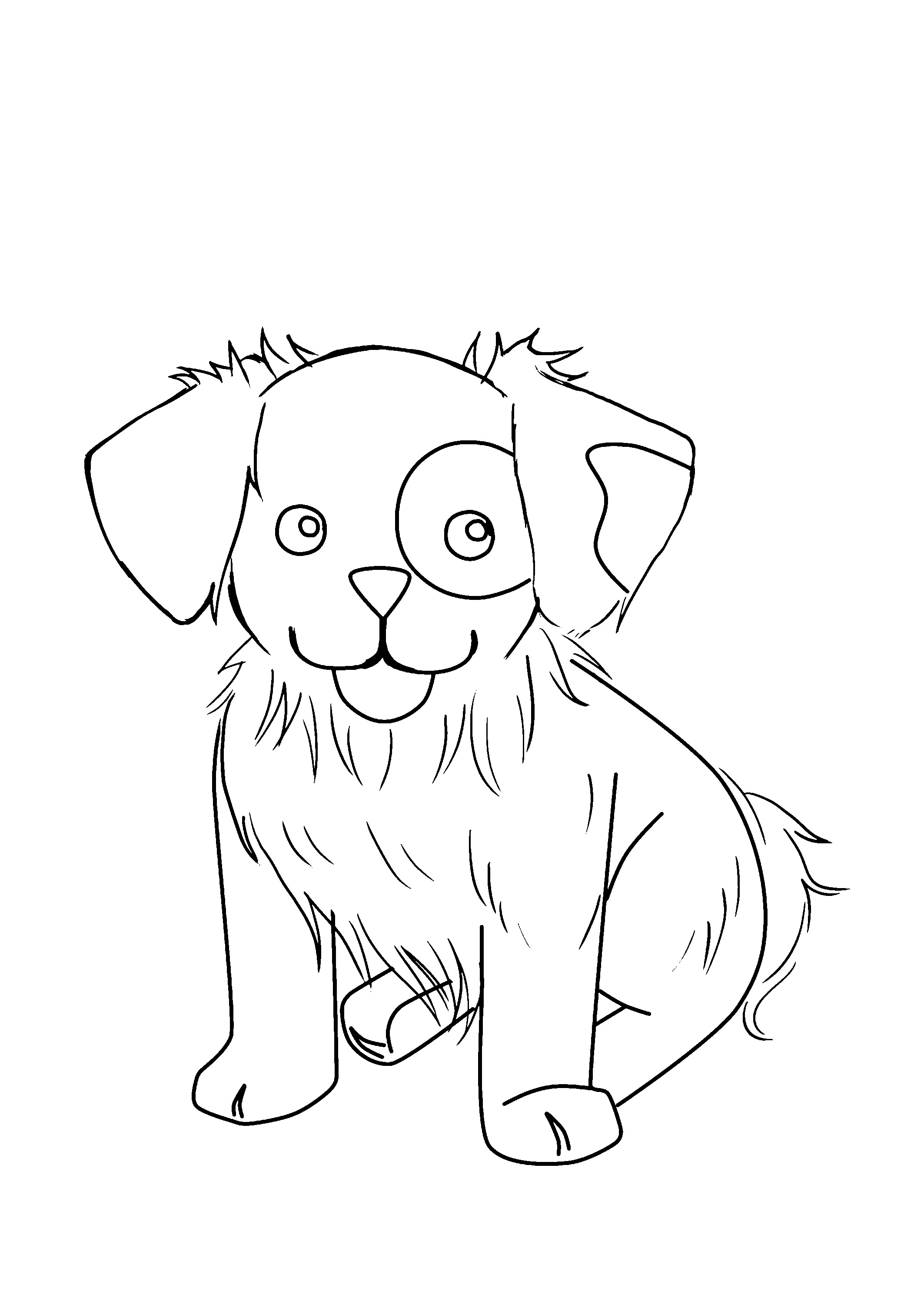 Puppy Dog Coloring Pages
 Free Printable Dog Coloring Pages For Kids