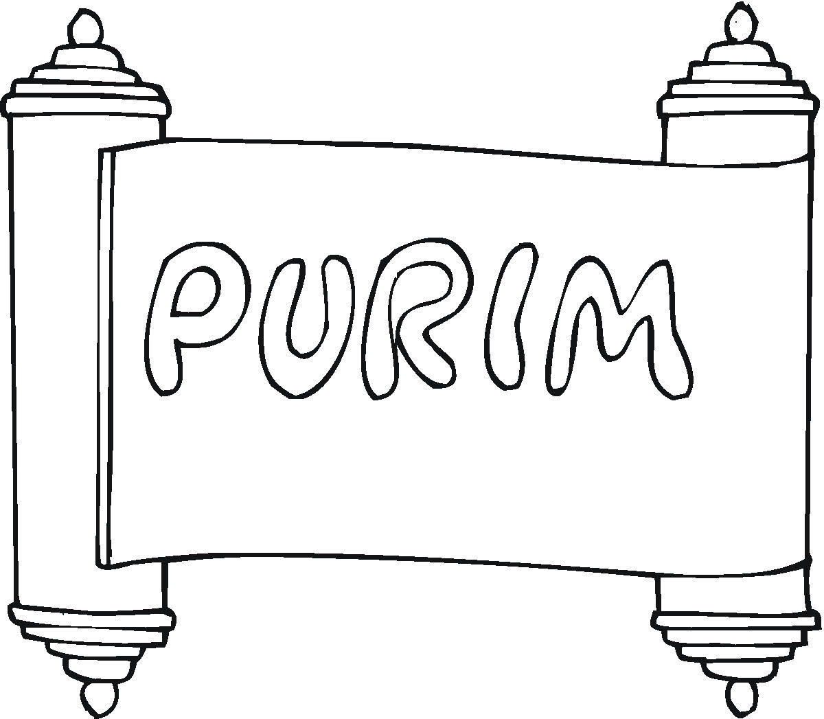 Purim Coloring Pages
 Purim Arts & Crafts For Your Kids