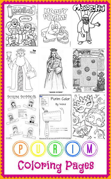 Purim Coloring Pages
 Purim Coloring Pages