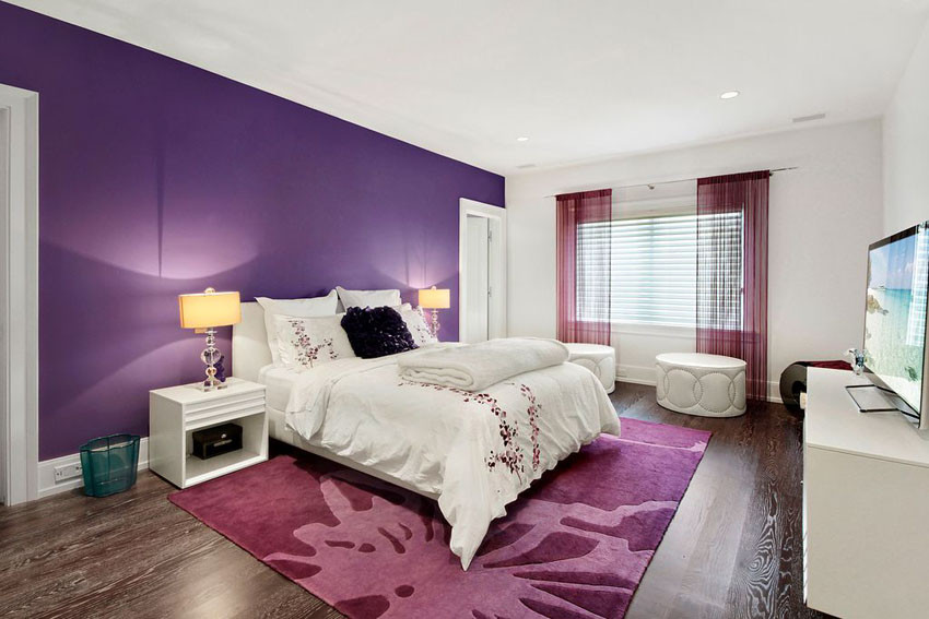 Best ideas about Purple Accent Wall Bedroom
. Save or Pin 25 Gorgeous Purple Bedroom Ideas Designing Idea Now.