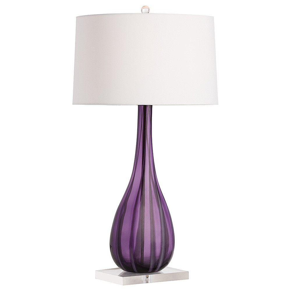 Best ideas about Purple Desk Lamp
. Save or Pin Purple glass table lamp A Touch of Purple Sophistication Now.