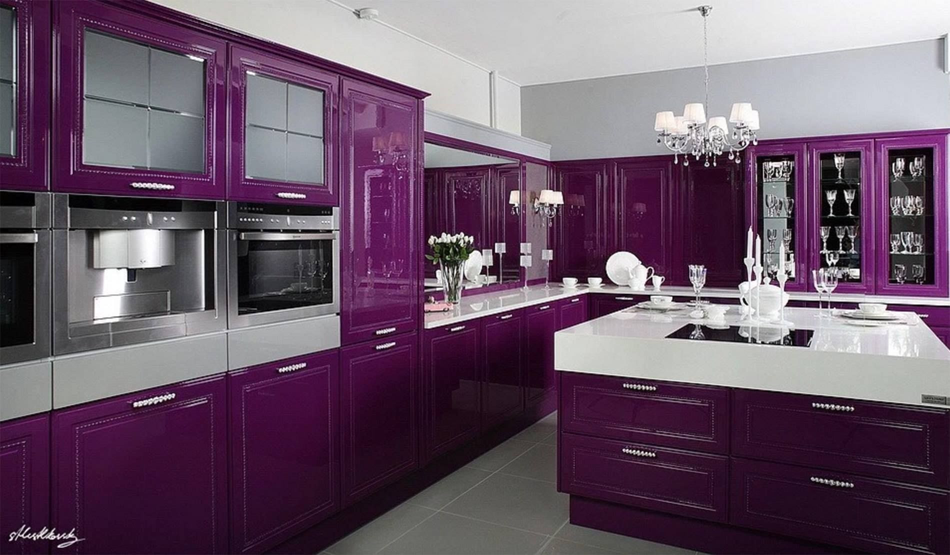 Best ideas about Purple Kitchen Decorating Ideas
. Save or Pin Glamorous Purple Kitchen home purple kitchen decorate Now.