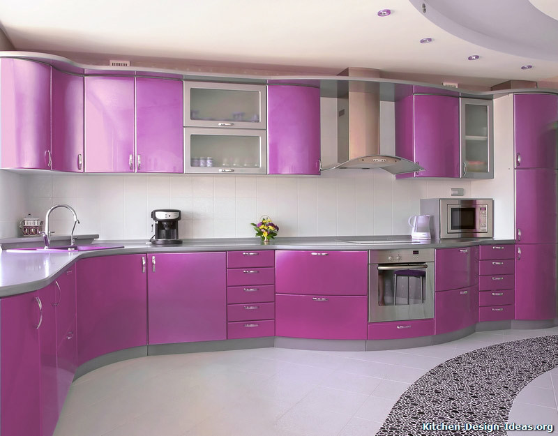 Best ideas about Purple Kitchen Decorating Ideas
. Save or Pin of Modern Purple Kitchens Design Ideas Gallery Now.