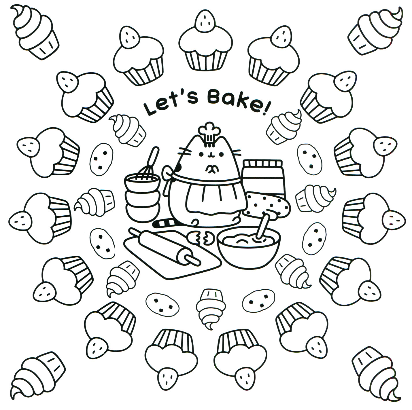Pusheen Coloring Book
 Pusheen Coloring Pages Best Coloring Pages For Kids