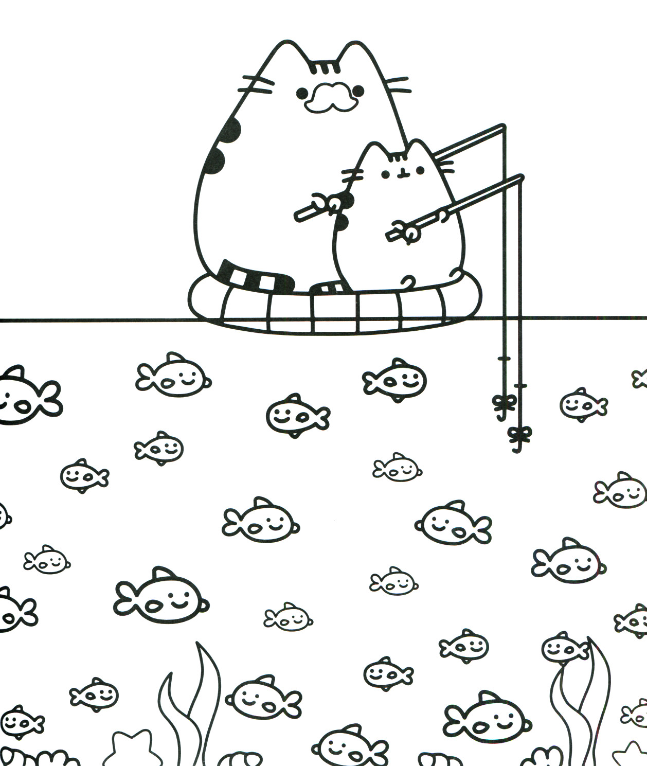 Pusheen Coloring Book
 Pusheen Coloring Pages Best Coloring Pages For Kids