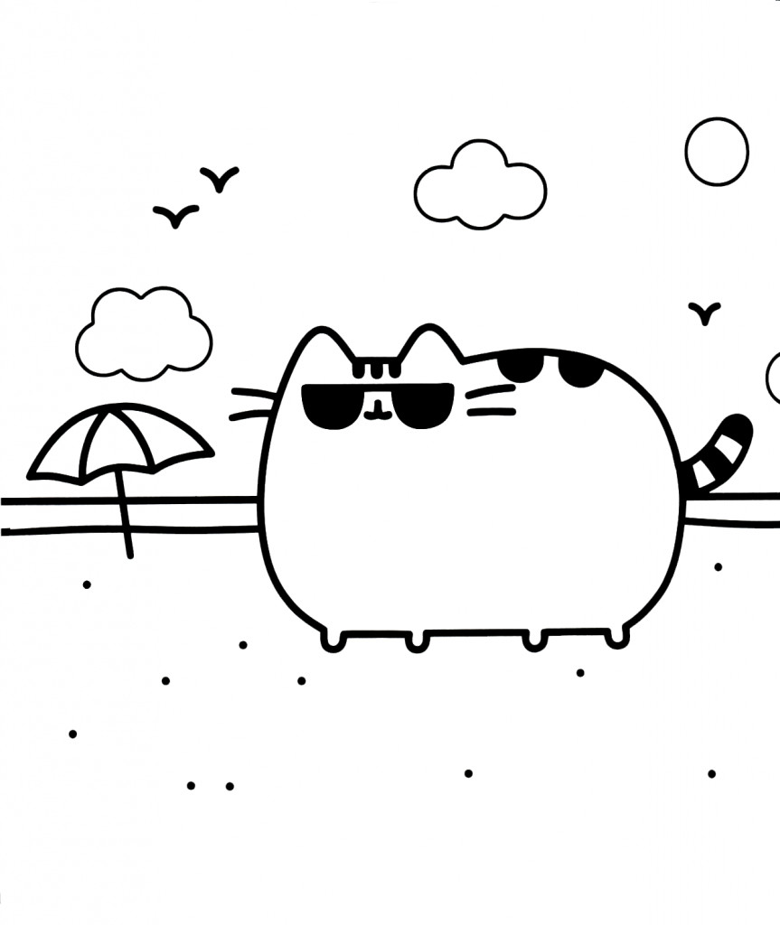 Pusheen Coloring Book
 Pusheen Coloring Pages Best Coloring Pages For Kids