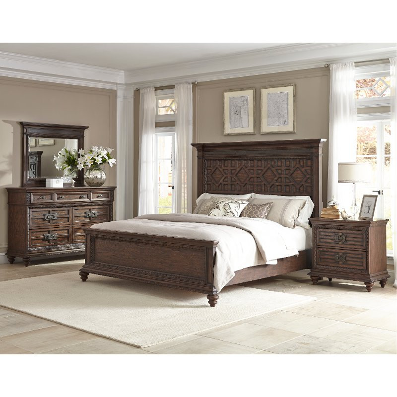 Best ideas about Queen Bedroom Furniture Sets
. Save or Pin Palencia Rustic Brown 6 Piece Queen Bedroom Set Now.
