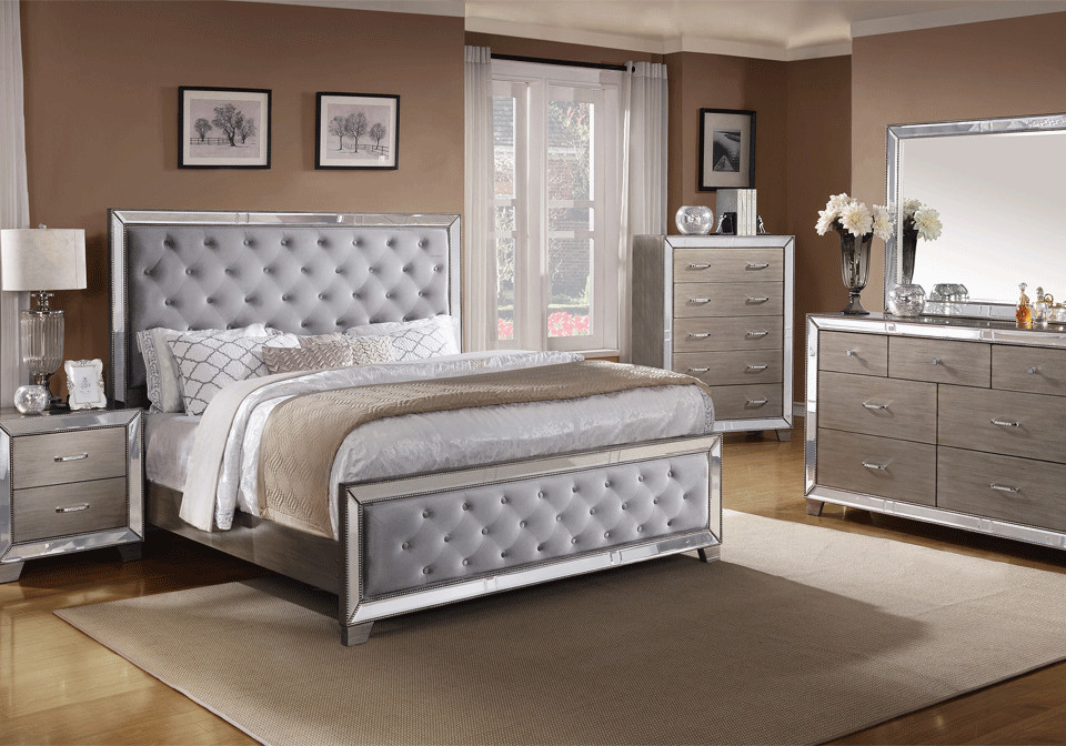 Best ideas about Queen Bedroom Furniture Sets
. Save or Pin Cosette Silver Queen Bedroom Set Now.