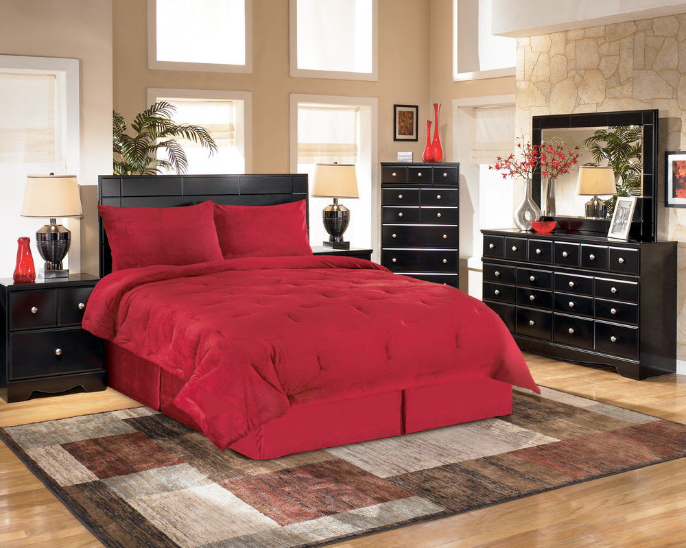Best ideas about Queen Bedroom Set
. Save or Pin ASHLEY SHAY Black Modern Queen Bedroom SET HOUSTON ONLY Now.