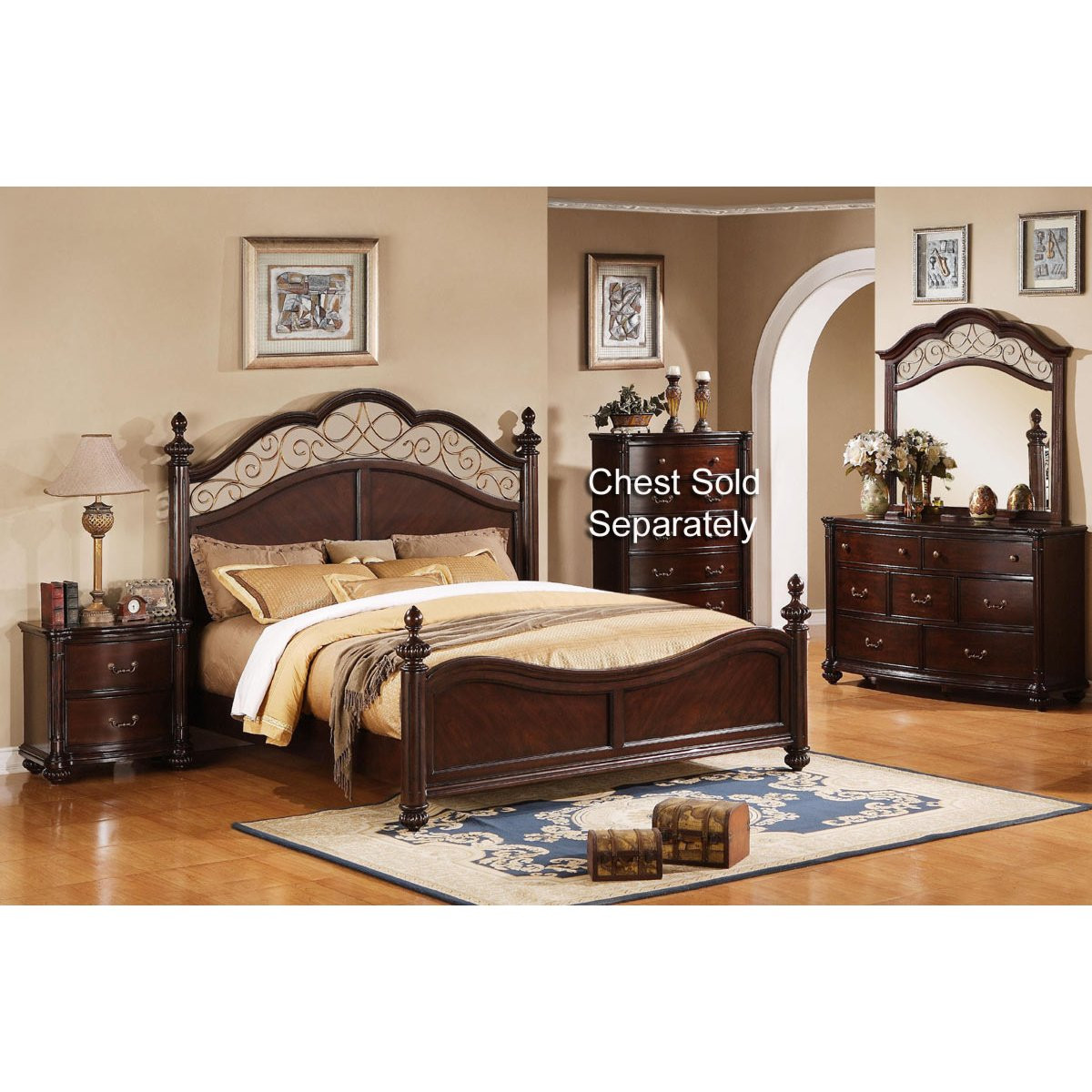 Best ideas about Queen Bedroom Set
. Save or Pin Derbyshire International Furniture 6 Piece Queen Bedroom Set Now.