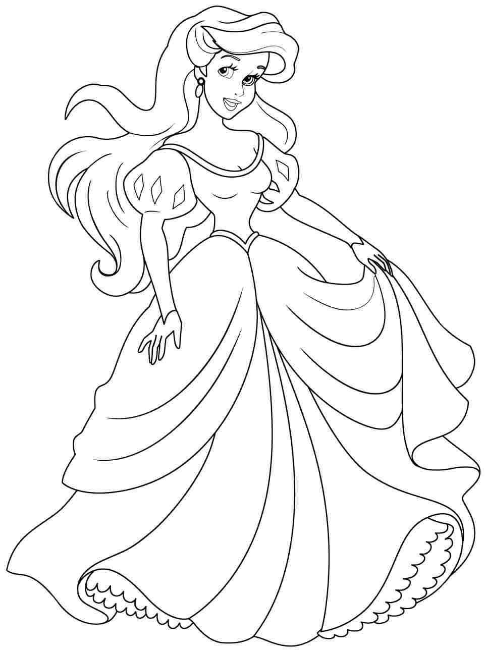 Queen Coloring Pages For Teens
 pages for girls princess