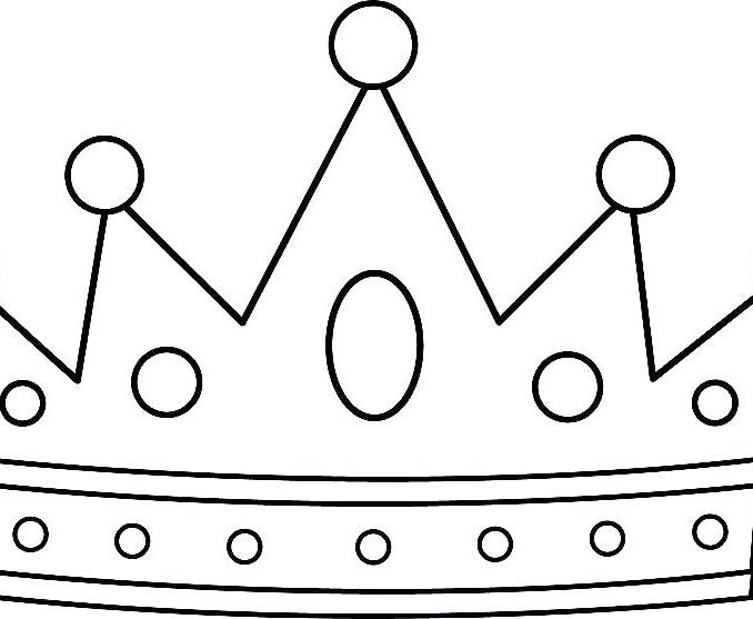 Queen Crown Coloring Pages For Teens
 Crown coloring page coloring crowns drawn crown colouring