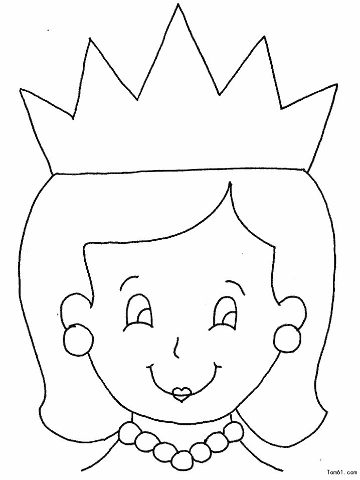 Queen Crown Coloring Pages For Teens
 女王图片 简笔画图片 少儿图库 中国儿童资源网