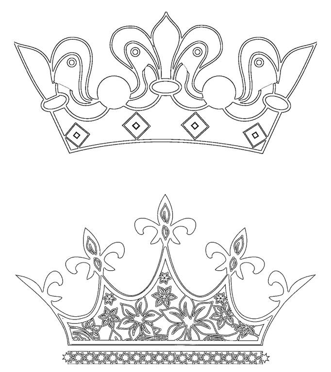 Queen Crown Coloring Pages For Teens
 The gallery for Queen Crown Coloring Page