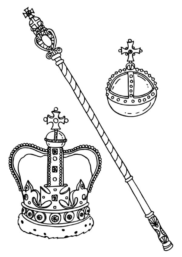 Queen Crown Coloring Pages For Teens
 Crown