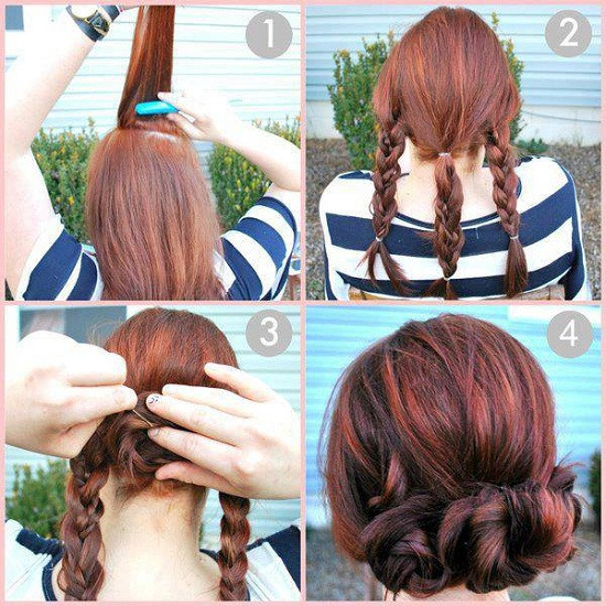 Quick And Easy Hairstyles
 Best Quick and Simple Hairstyle Pics Tutorial Just Bridal