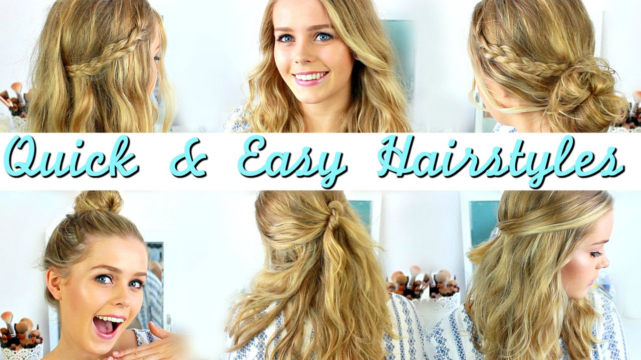 Quick Easy Hairstyles
 Easy Heatless Hairstyles