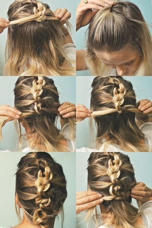 Quick Easy Hairstyles For Medium Hair
 15 Best of Medium Long Hair Updos