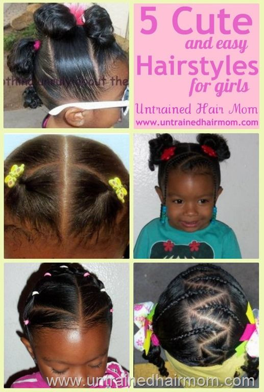 Quick Little Girl Hairstyles
 Cute Quick Little Black Girl Hairstyles HairStyles