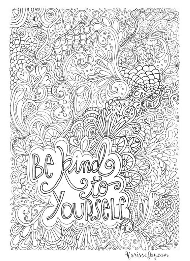Quote Coloring Pages For Adults
 12 Inspiring Quote Coloring Pages for Adults–Free