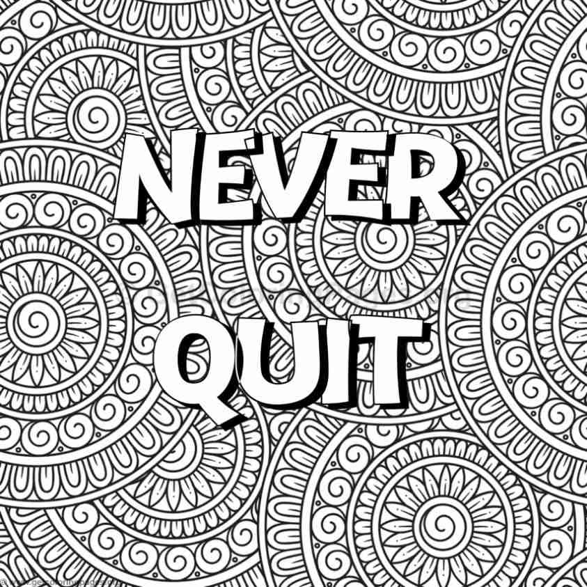 Quote Coloring Pages For Kids
 Inspirational Word Coloring Pages 56 – GetColoringPages