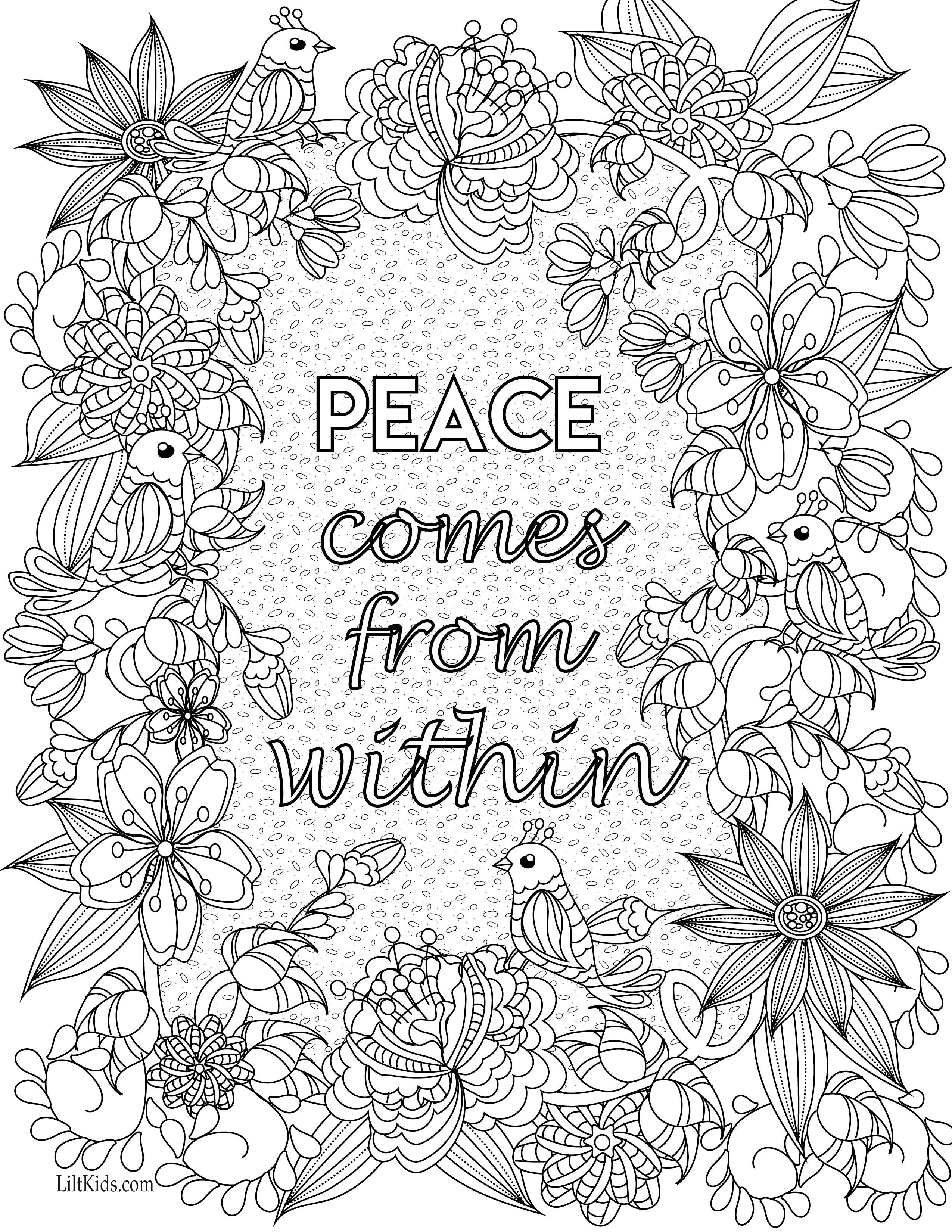 Quote Coloring Pages Pdf
 plete Quote Coloring Pages Pdf PDF For Adult To