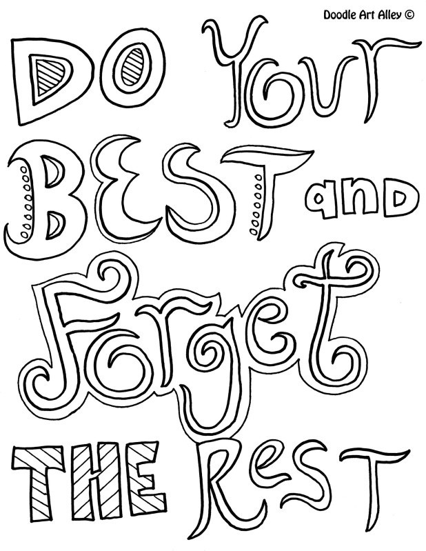 Quote Coloring Pages Pdf
 Inspirational Quotes Coloring Pages QuotesGram