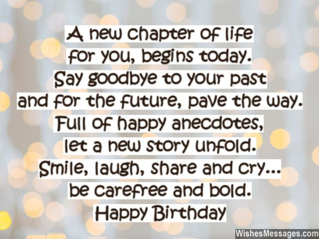 Quotes About Birthday
 40th Birthday Wishes Quotes and Messages – WishesMessages