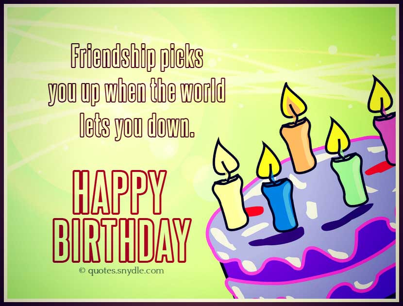 Quotes For Best Friend Birthday
 Best Friend Birthday Quotes Quotes and Sayings